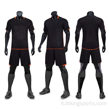 Vendita calda Soccer Soccer Uniform Set Football Uniform Custom Soccer Wear Football Personalizza la squadra del nome